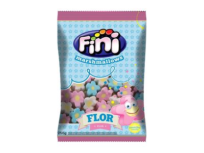 FINI FLOR  MARSHMALLOWS SABOR BAUNILHA 250G