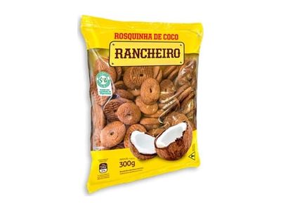 ROSQUINHA DE COCO  RANCHEIRO 300G