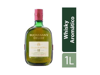 WHISKY ESCOCÊS BLENDED BUCHANANS DELUXE GARRAFA 1L
