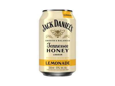 BEBIDA MISTA ALCOÓLICA GASEIFICADA HONEY LIMONADA JACK DANIEL'S LATA