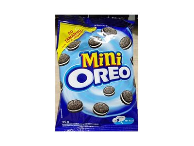 MINI OREO 3 CAIXAS COM 10 PACOTES DE 35G BISCOITOS RECHEADOS