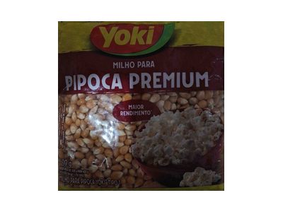 MILHO PARA PIPOCA TIPO 1 YOKI PREMIUM PACOTE 400G