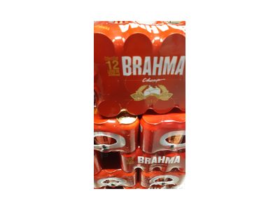 CERVEJA BRAHMA CHOPP LATA 350ML COM 12 UNIDADES