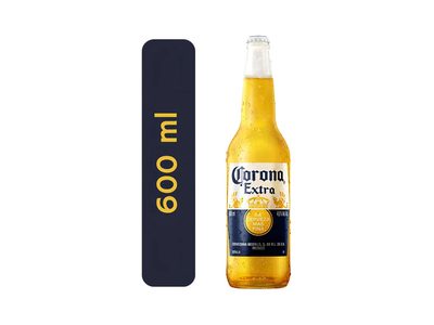 CERVEJA CORONA EXTRA 600ML AMERICAN-STYLE LAGER CLARA