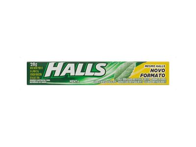 CARAMELO HALLS MENTA SEM GLÚTEN 28 G