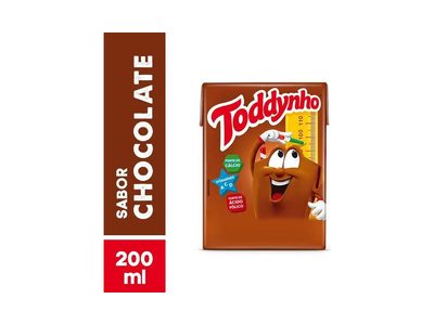 BEBIDA LÁCTEA UHT CHOCOLATE TODDYNHO CAIXA 200ML