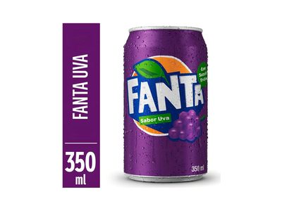 REFRIGERANTE DE UVA FANTA LATA 350ML
