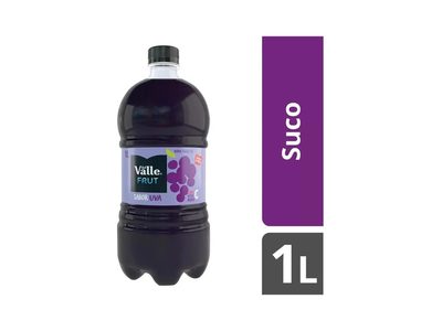 SUCO DEL VALLE SABOR UVA FRUT PET 1 LITRO
