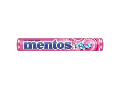 MENTOS DROPS TUBO TUTTI FRUTI PERFETTI VAN MELLE 37,5GRS