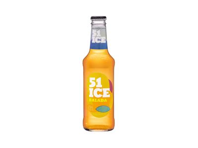 BEBIDA MISTA ALCOÓLICA GASEIFICADA GUARANÁ 51 ICE BALADA GARRAFA 275ML