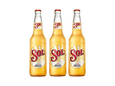 CERVEJA SOL PILSEN GARRAFA 600ML