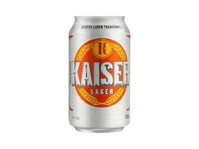 CERVEJA KAISER LAGER LATA 350ML