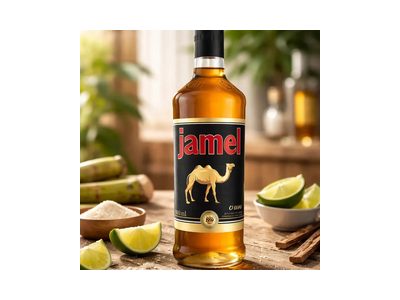 CACHAÇA JAMEL OURO GARRAFA DE VIDRO 900ML