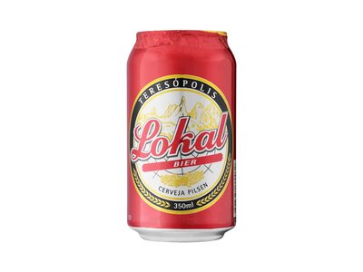 CERVEJA LOKAL PILSENCLARA LATA 350ML