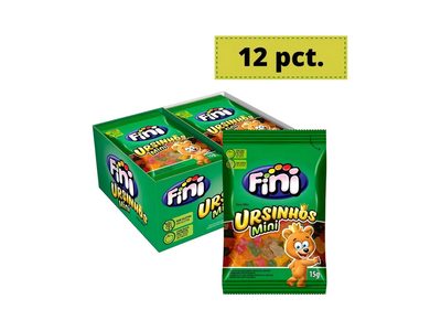 KIT 12UN. BALA GOMA URSINHOS 15G FINI