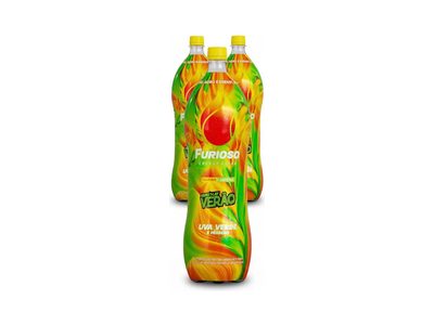 ENERGETICO FURIOSO UVA VERDE E PESSEGO 2 LITROS
