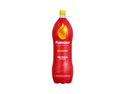 ENERGÉTICO MELANCIA E MORANGO FURIOSO GARRAFA 2 LTS