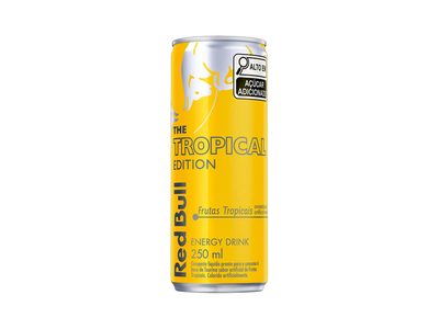 ENERGÉTICO FRUTAS TROPICAIS RED BULL LATA 250ML THE TROPICAL EDITION